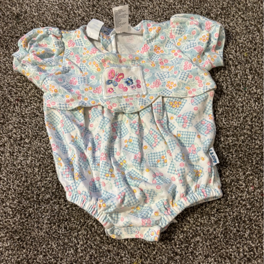 Colorful Baby Romper with Playful Patterns